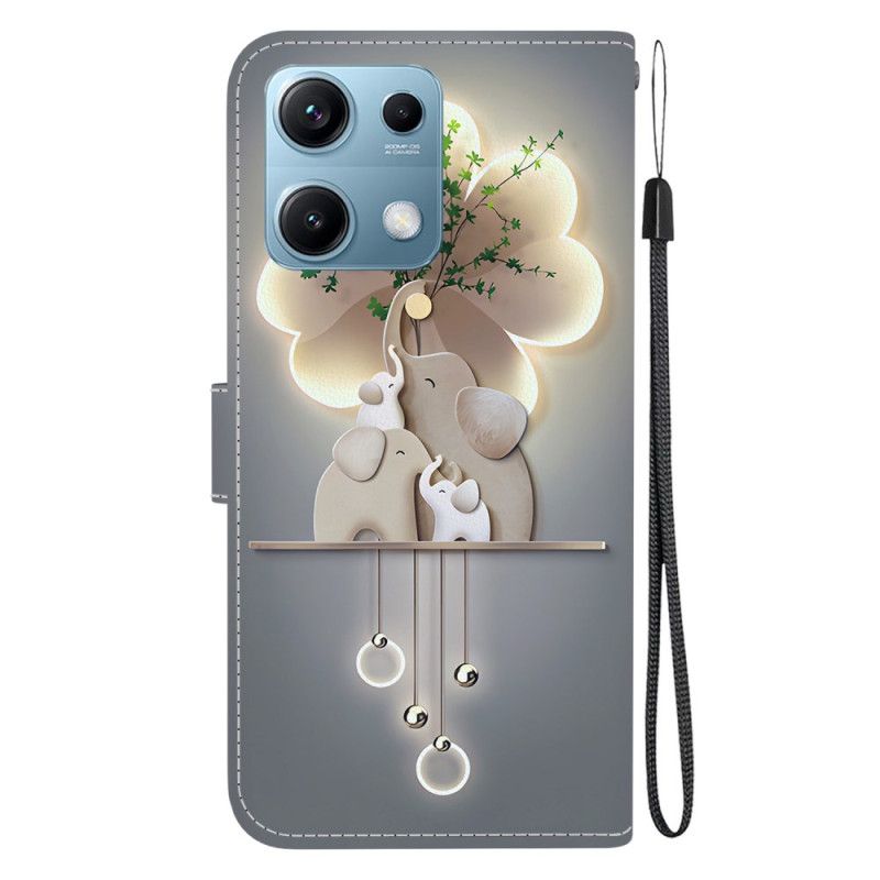 Folio Deksel Xiaomi Redmi Note 14s Elefanter