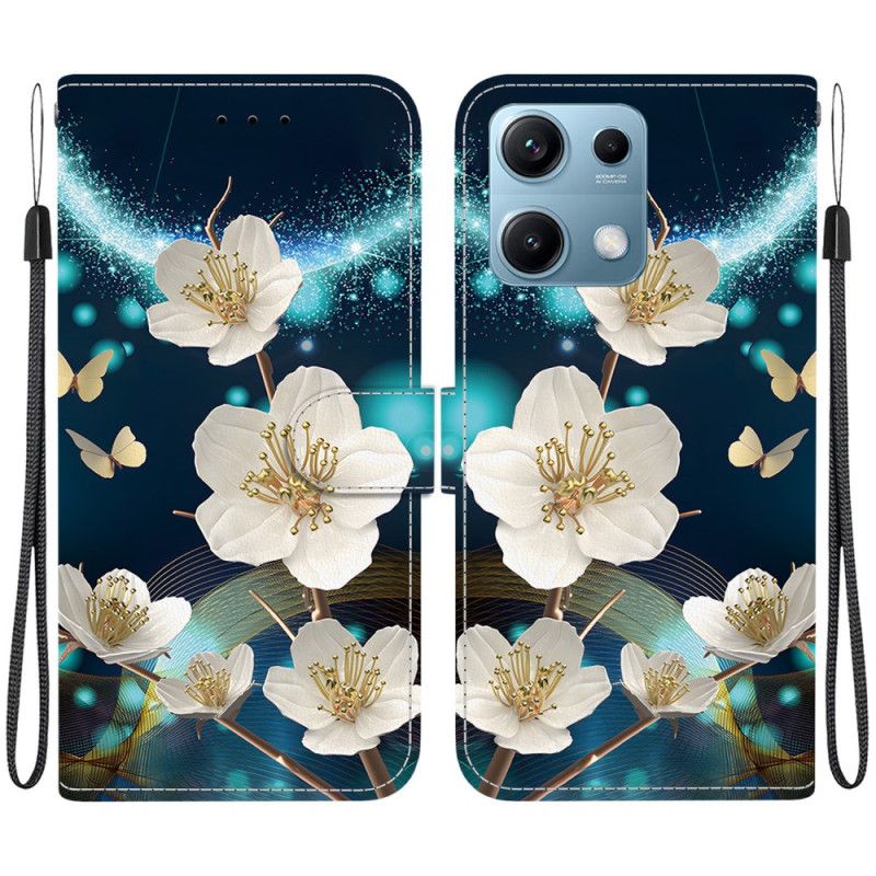 Folio Deksel Xiaomi Redmi Note 14s Magnolia-design Beskyttelse Deksel