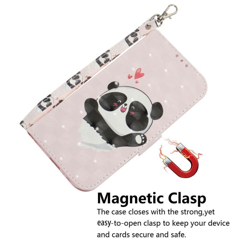 Folio Deksel Xiaomi Redmi Note 14s Panda Love-snor