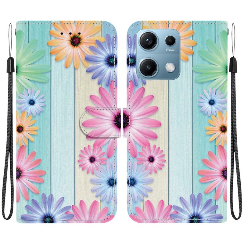 Folio Deksel Xiaomi Redmi Note 14s Solsikkemønster