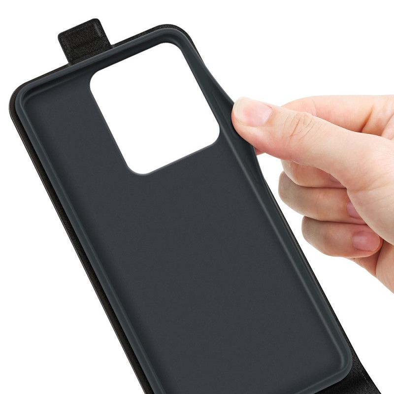 Lærdeksel Folio Deksel Xiaomi Redmi Note 14s Mobildeksel Vertikal Klaff