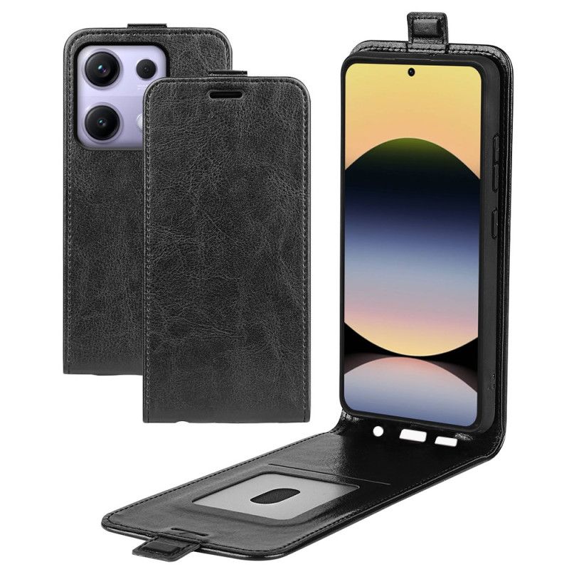 Lærdeksel Folio Deksel Xiaomi Redmi Note 14s Mobildeksel Vertikal Klaff
