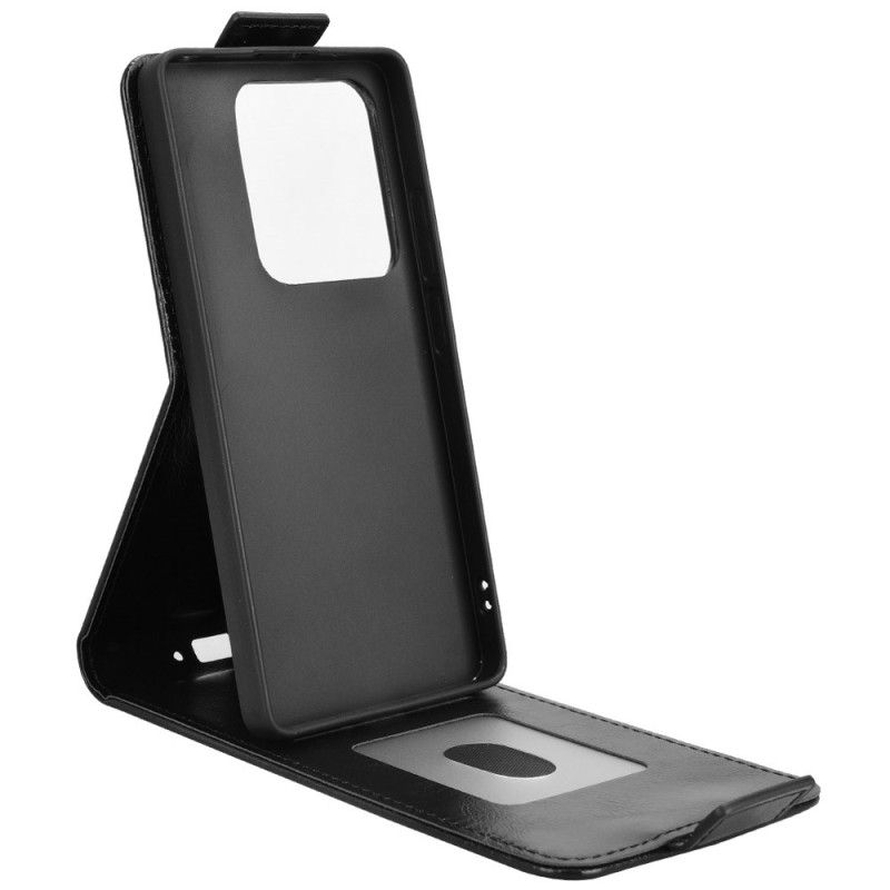 Lærdeksel Folio Deksel Xiaomi Redmi Note 14s Vertikal Klaffdesign