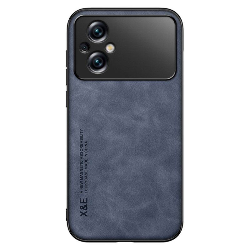 Deksel Til Poco M5 X&e Leather Effect Leather