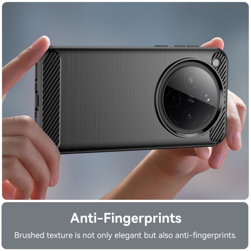 Deksel Oppo Find X8 Børstet Karbonfiber