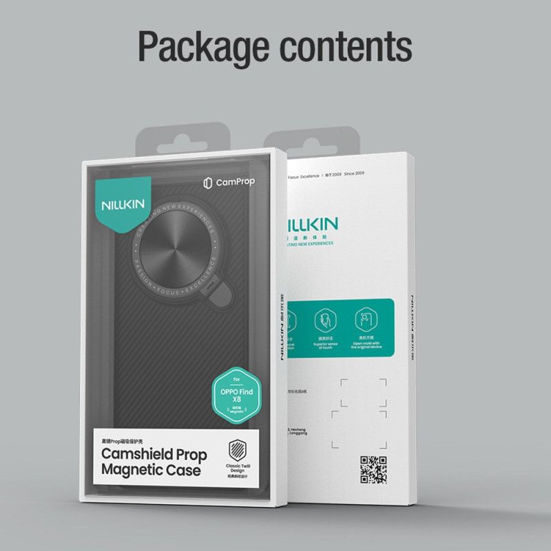 Deksel Oppo Find X8 Nillkin Camshield Prop Magnetisk Serie