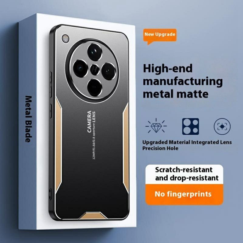 Deksel Til Oppo Find X8 Metalleffekt