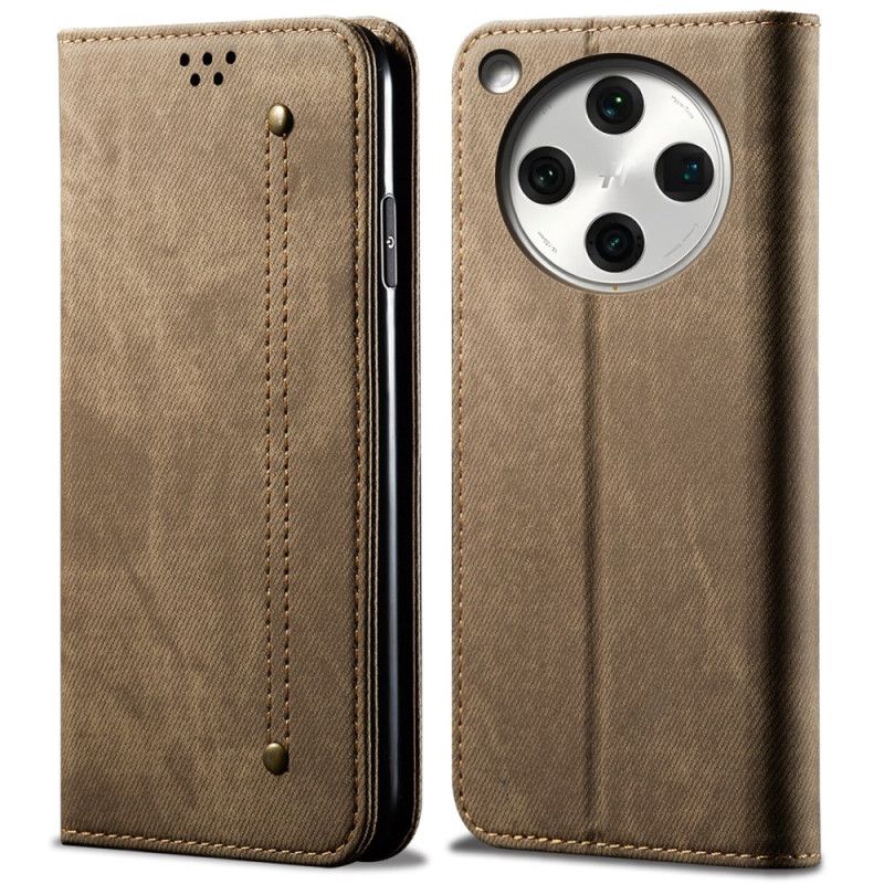 Folio Deksel Oppo Find X8 Denimstoff