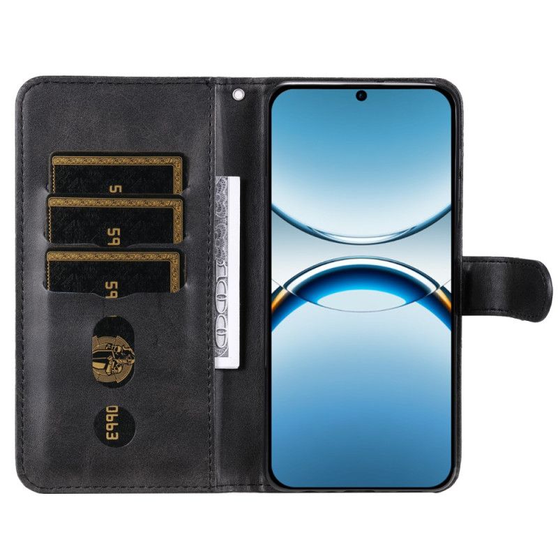 Folio Deksel Oppo Find X8 Glidelåslomme