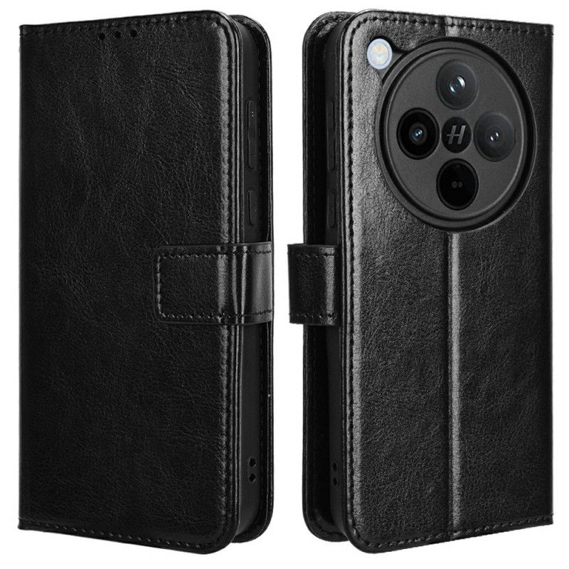 Folio Deksel Oppo Find X8 Prangende Kunstskinn