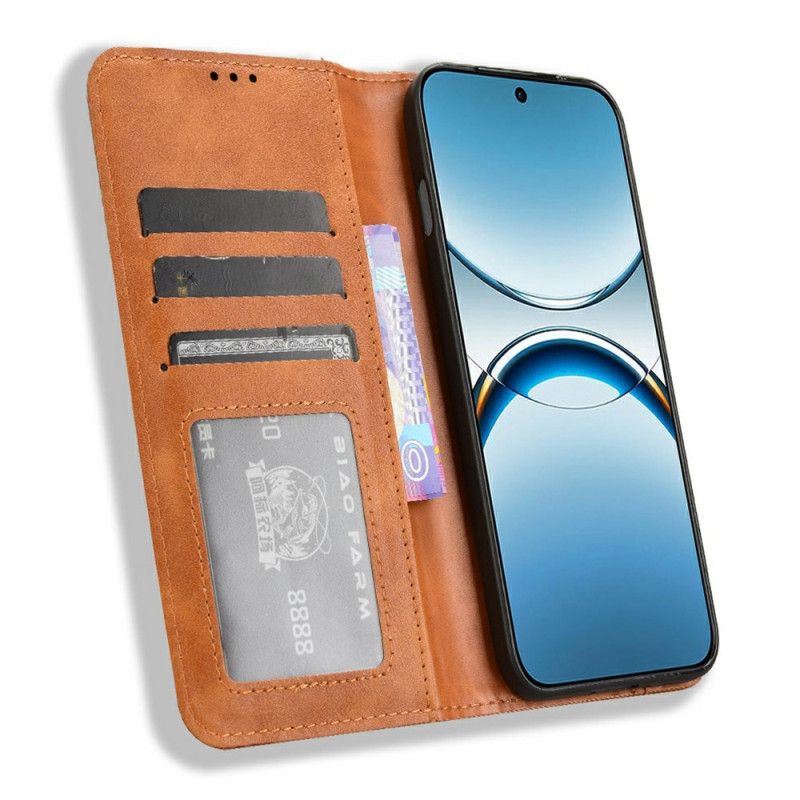 Folio Deksel Oppo Find X8 Vintage Frise