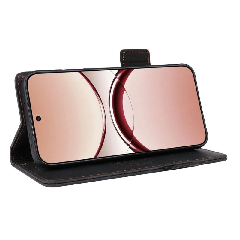 Folio Deksel Oppo Find X8 Vintage Semsket Skinneffekt