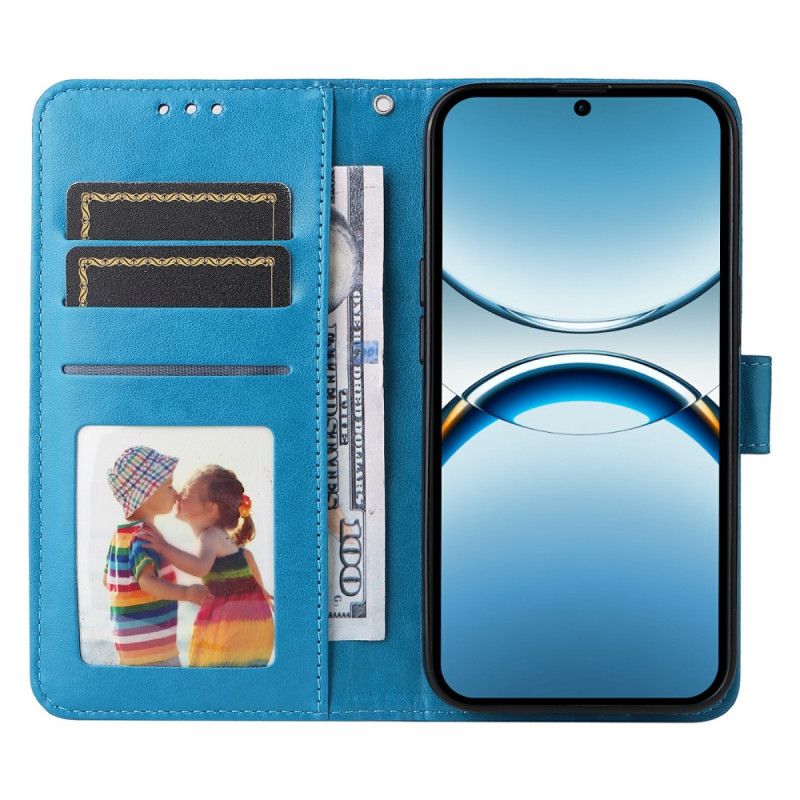 Lærdeksel Folio Deksel Oppo Find X8 Solsikkemønster