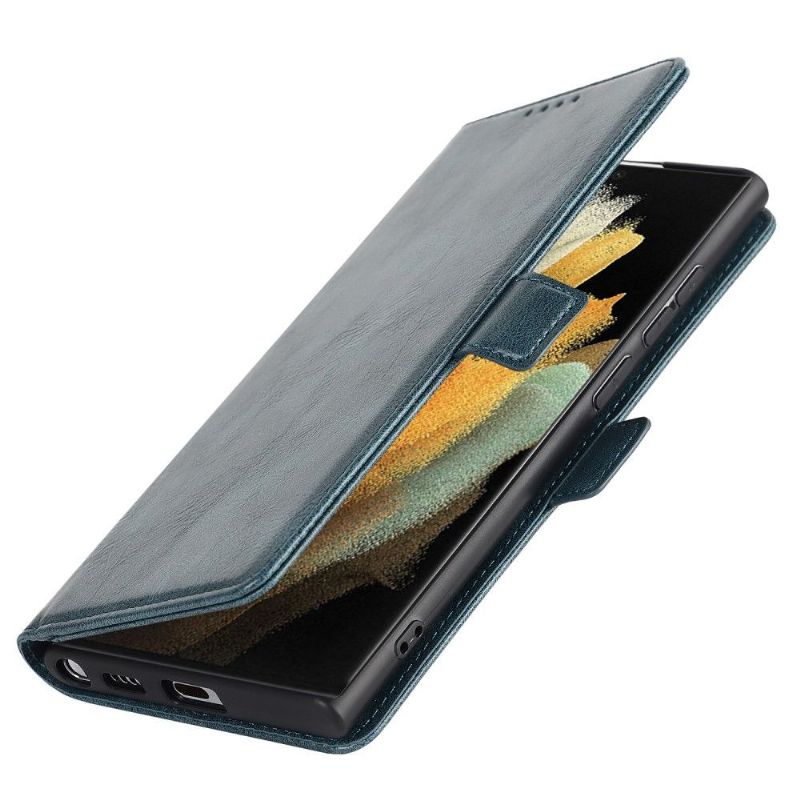 Samsung Galaxy S22 Ultra 5G Etui Sammenleggbar Klaffkortholder