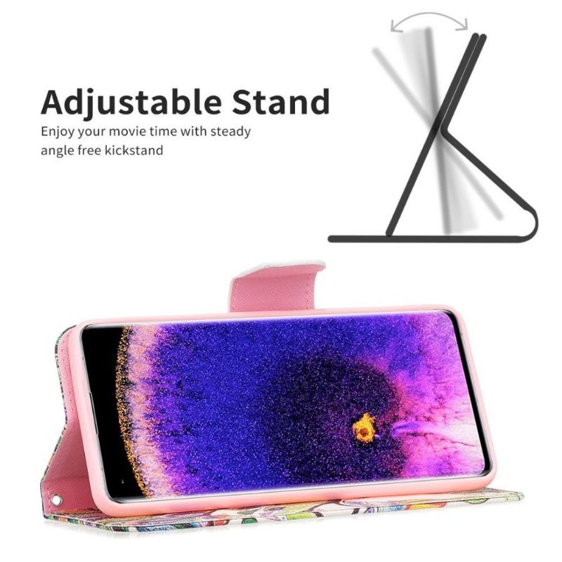 Folio Deksel Til Oppo Reno 7 Tretegning