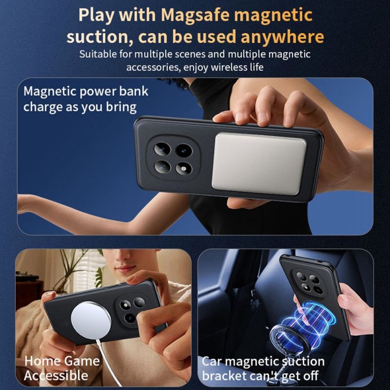 Deksel Xiaomi Redmi Note 15 Pro Plus 5g Magnetisk Læreffekt