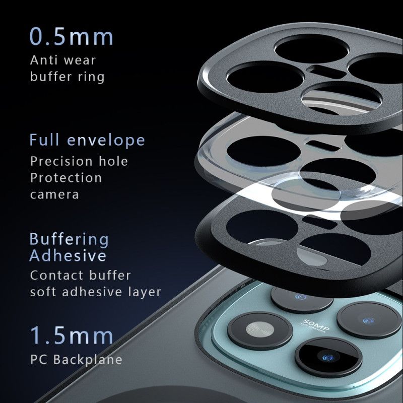 Deksel Xiaomi Redmi Note 15 Pro Plus 5g Magnetisk Matt Finish Beskyttelse Deksel