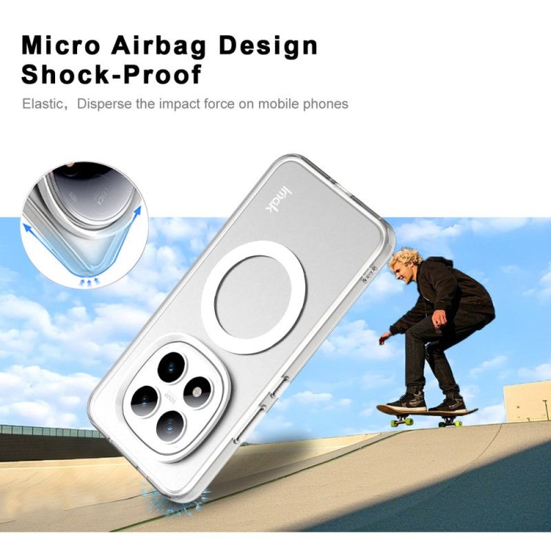 Deksel Xiaomi Redmi Note 15 Pro Plus 5g Mobildeksel Magnetisk Forsterket Beskyttelse Imak