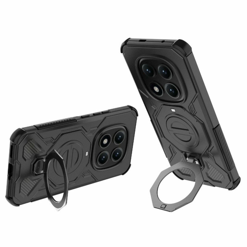 Deksel Xiaomi Redmi Note 15 Pro Plus 5g Mobildeksel Magnetisk Roterende Stativ