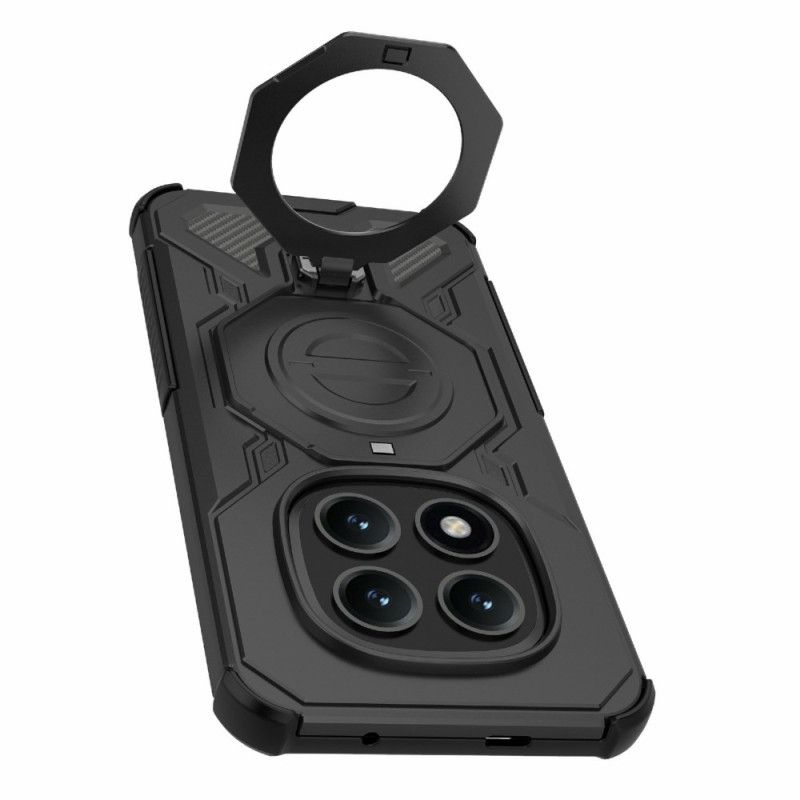 Deksel Xiaomi Redmi Note 15 Pro Plus 5g Mobildeksel Magnetisk Roterende Stativ