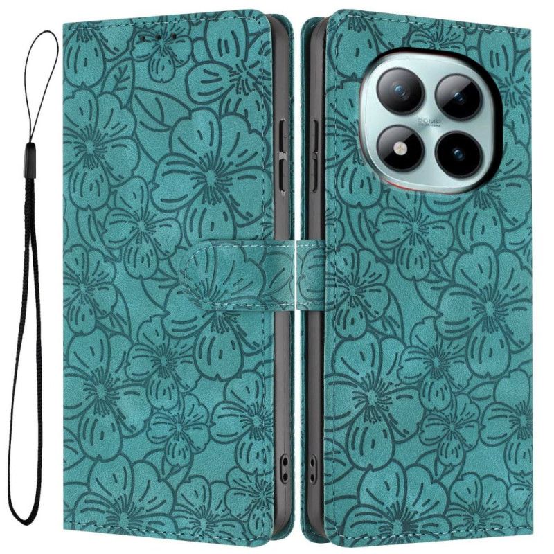 Folio Deksel Til Xiaomi Redmi Note 15 Pro Plus 5g Kirsebærblomster