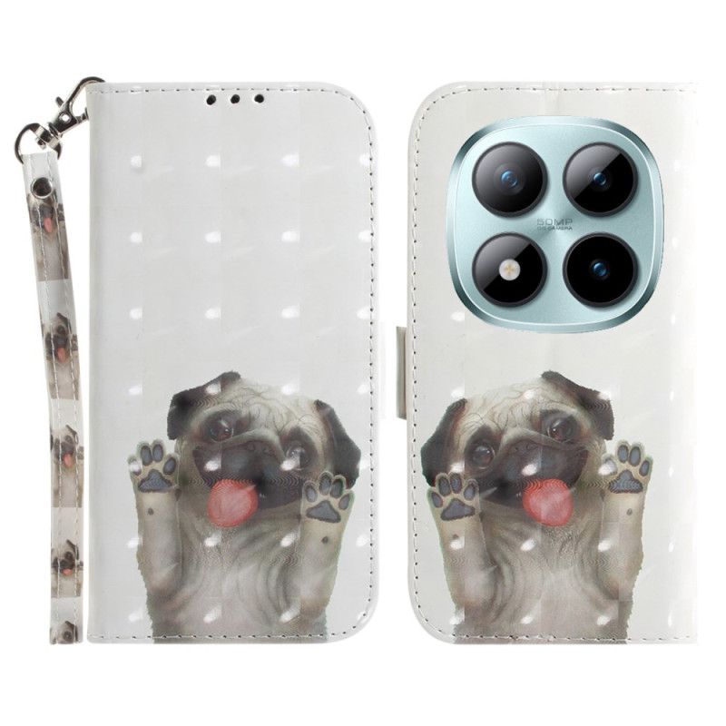 Folio Deksel Til Xiaomi Redmi Note 15 Pro Plus 5g Mopsstropp