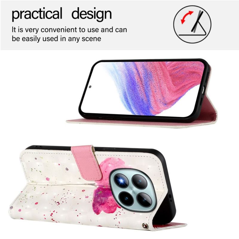 Folio Deksel Til Xiaomi Redmi Note 15 Pro Plus 5g Valmue