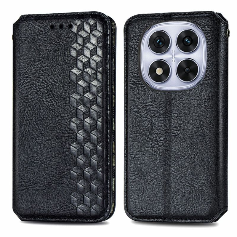 Folio Deksel Xiaomi Redmi Note 15 Pro Plus 5g Diamantmønster Beskyttelse Deksel