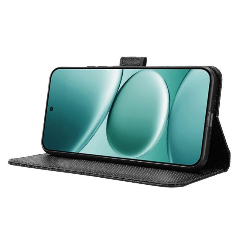 Folio Deksel Xiaomi Redmi Note 15 Pro Plus 5g Diamanttekstur