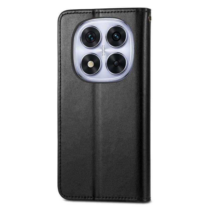 Folio Deksel Xiaomi Redmi Note 15 Pro Plus 5g Gulllås