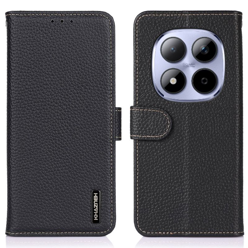 Folio Deksel Xiaomi Redmi Note 15 Pro Plus 5g Khazneh Ekte Lær