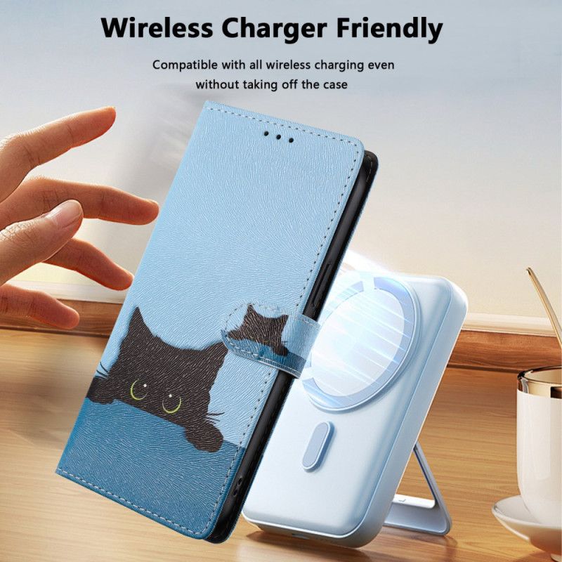 Folio Deksel Xiaomi Redmi Note 15 Pro Plus 5g Liten Katt Beskyttelse Deksel