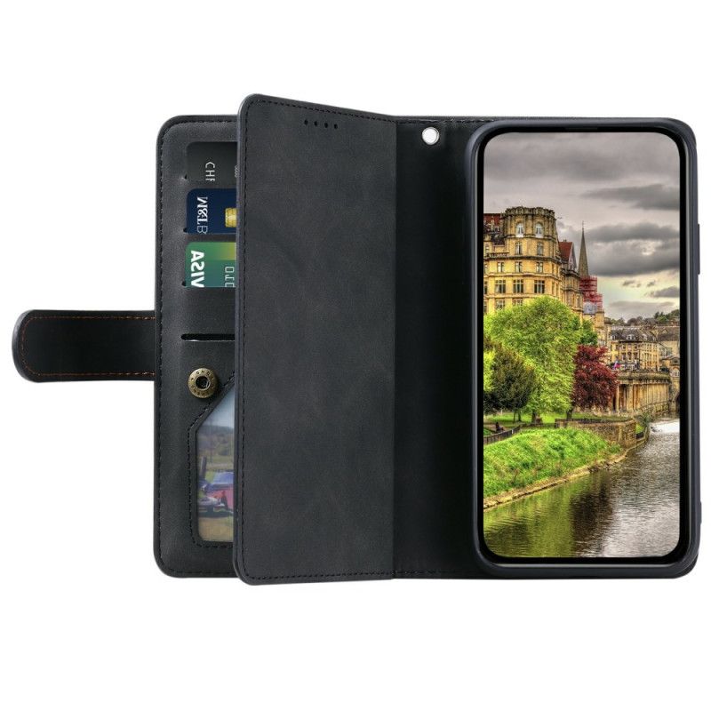 Folio Deksel Xiaomi Redmi Note 15 Pro Plus 5g Lommebok Med 9 Kortspor Beskyttelse Deksel