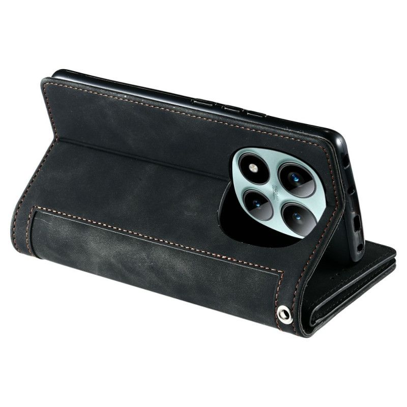 Folio Deksel Xiaomi Redmi Note 15 Pro Plus 5g Lommebok Med 9 Kortspor Beskyttelse Deksel