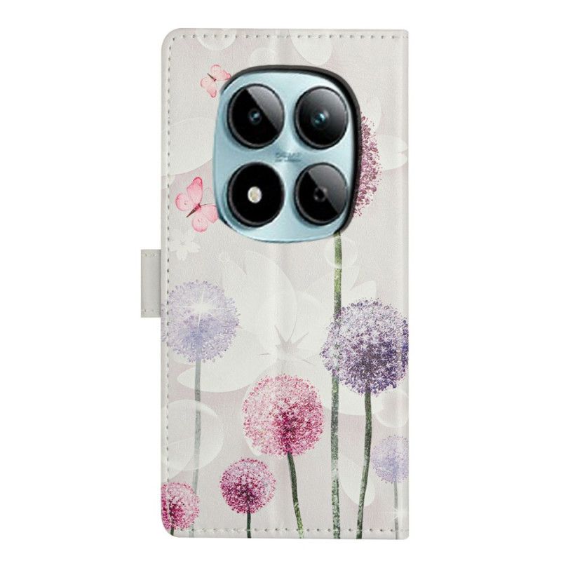 Folio Deksel Xiaomi Redmi Note 15 Pro Plus 5g Løvetann