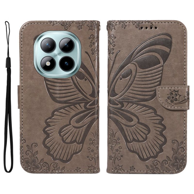 Folio Deksel Xiaomi Redmi Note 15 Pro Plus 5g Sommerfugldesign