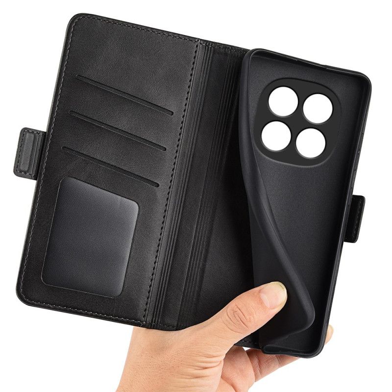 Lærdeksel Folio Deksel Xiaomi Redmi Note 15 Pro Plus 5g Dobbel Lås