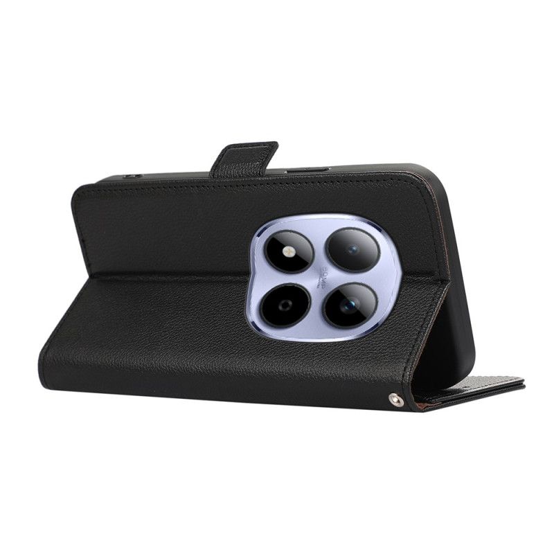 Lærdeksel Folio Deksel Xiaomi Redmi Note 15 Pro Plus 5g Mobildeksel Abeel