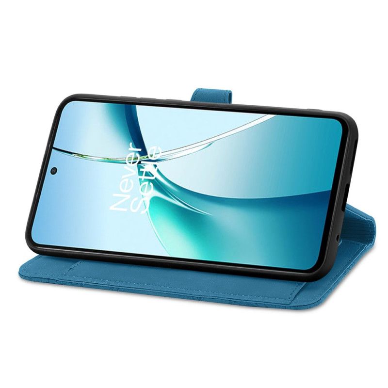 Lærdeksel Folio Deksel Xiaomi Redmi Note 15 Pro Plus 5g Mobildeksel Mønster Med Semsket Skinneffekt Blomstermotiv