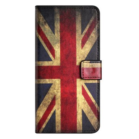 Lærdeksel Folio Deksel Xiaomi Redmi Note 15 Pro Plus 5g Mobildeksel Union Jack-flagg