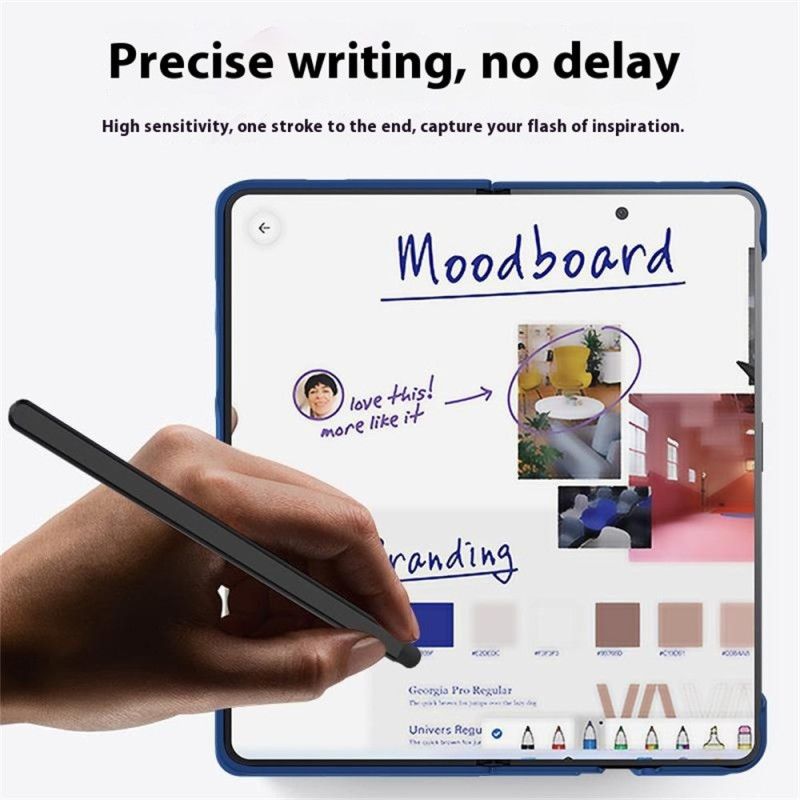 Deksel Samsung Galaxy Z Fold 7 Beskyttelse I Herdet Glass Og Pekepennholder