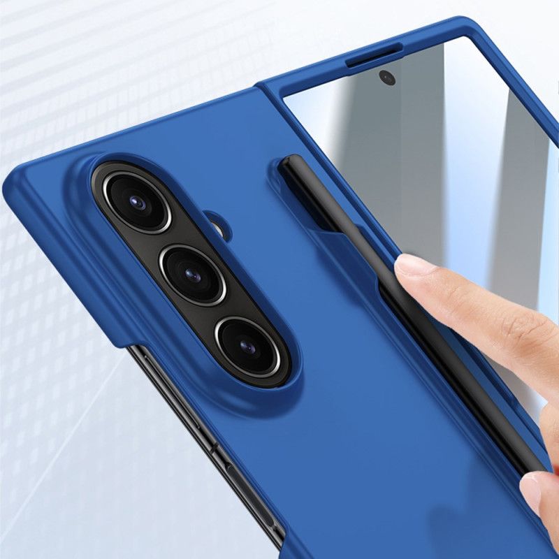 Deksel Samsung Galaxy Z Fold 7 Beskyttelse I Herdet Glass Og Pekepennholder