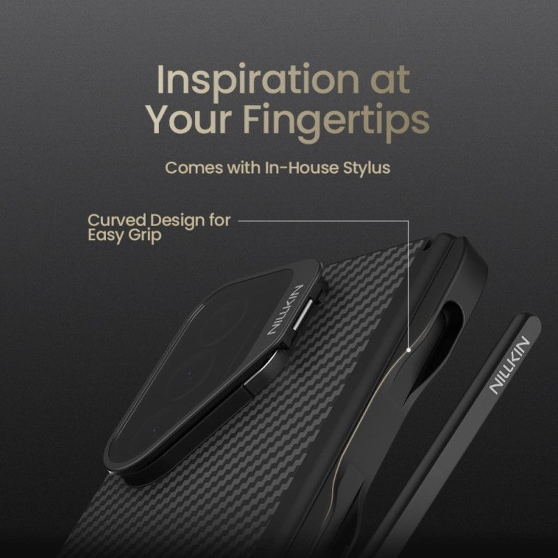 Deksel Samsung Galaxy Z Fold 7 Carboprop-serie Nillkin Beskyttelse Deksel