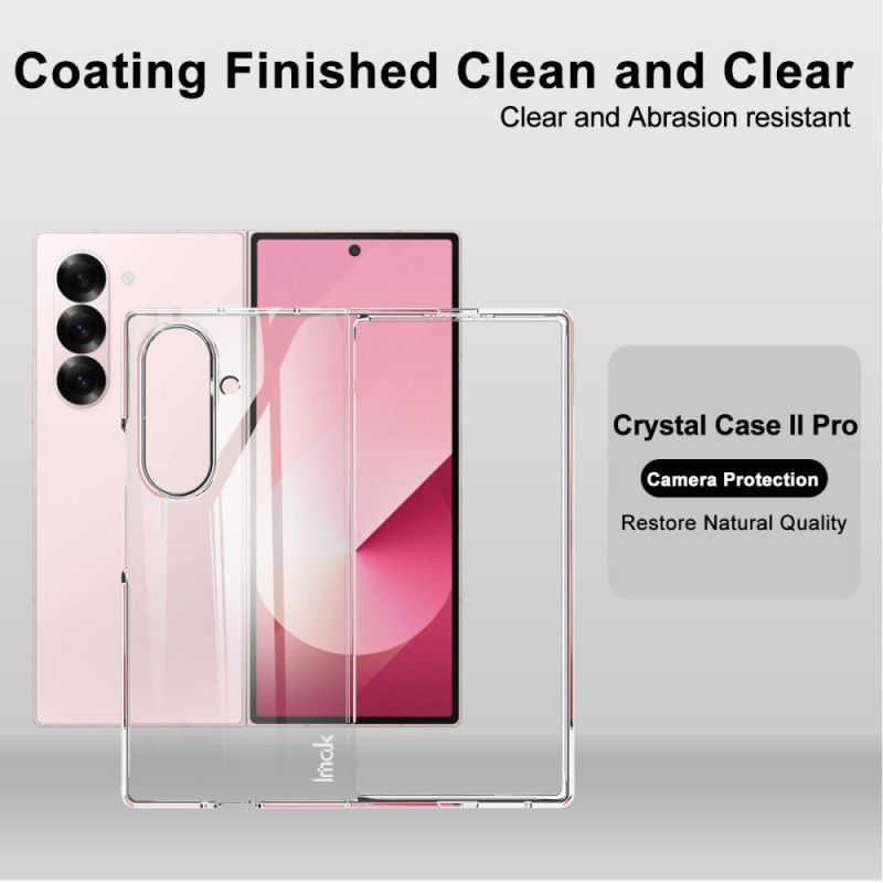 Deksel Samsung Galaxy Z Fold 7 Crystal Case Ii Pro Imak