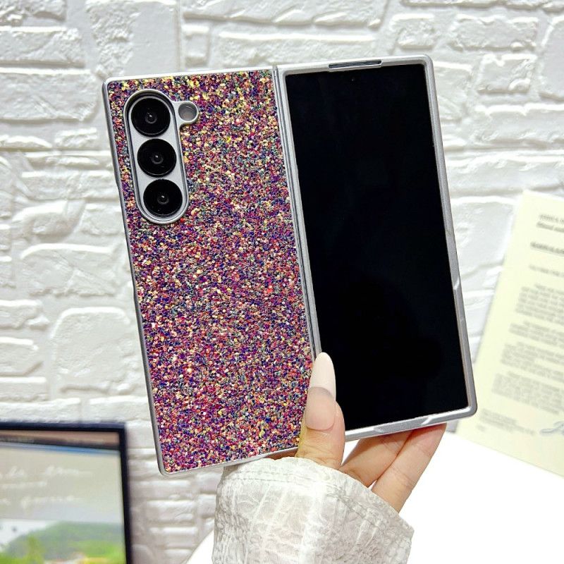 Deksel Samsung Galaxy Z Fold 7 Glitterstil