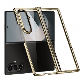 Deksel Samsung Galaxy Z Fold 7 Hengseldesign Med Metalleffekt