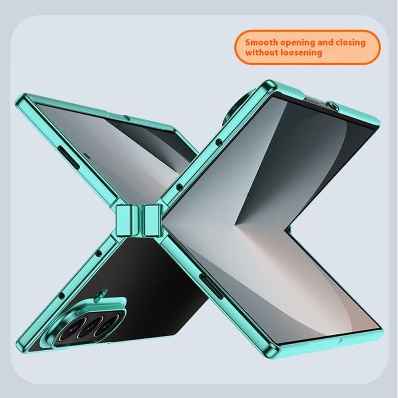 Deksel Samsung Galaxy Z Fold 7 Hengseldesign Med Metalleffekt
