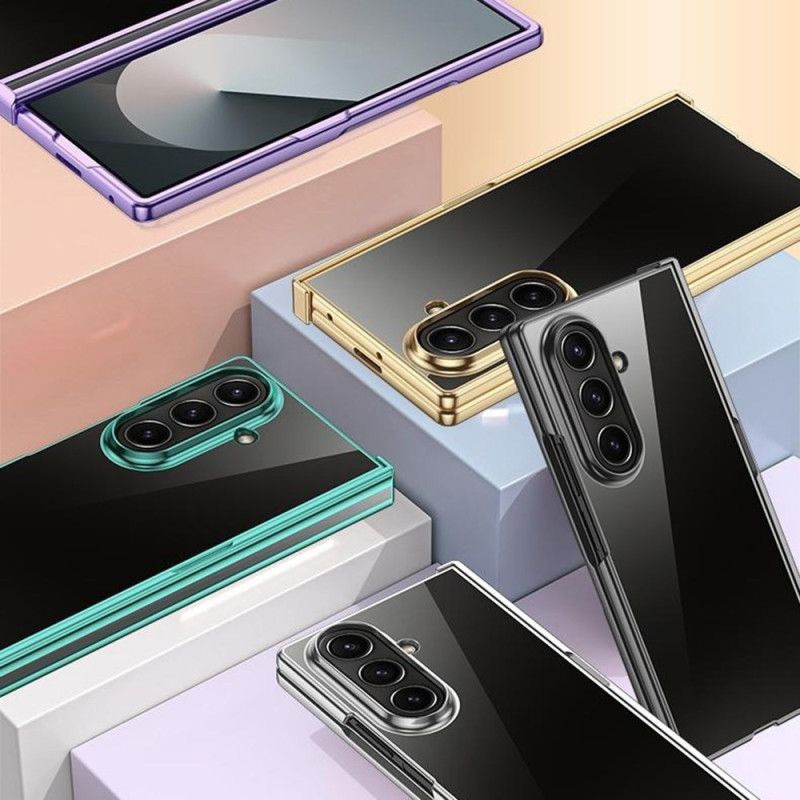 Deksel Samsung Galaxy Z Fold 7 Hengseldesign Med Metalleffekt