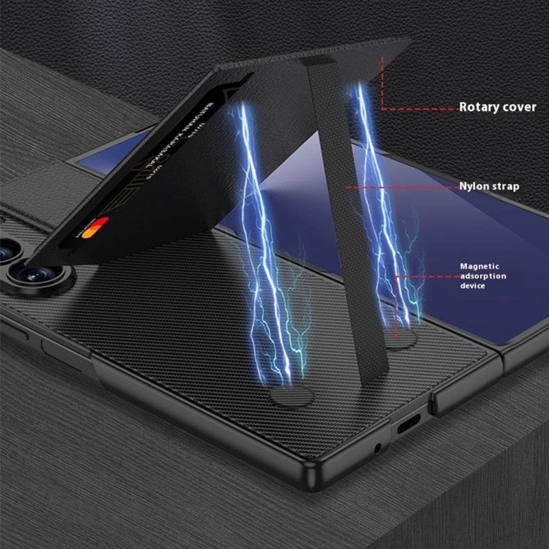 Deksel Samsung Galaxy Z Fold 7 Integrert Kortholder