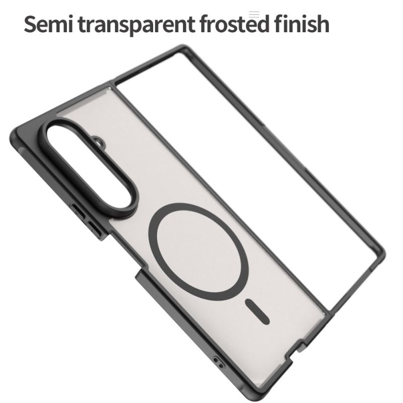 Deksel Samsung Galaxy Z Fold 7 Kompatibel Med Tonet Magsafe